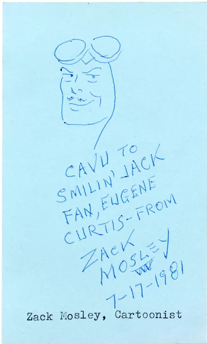 Zack Mosley autograph