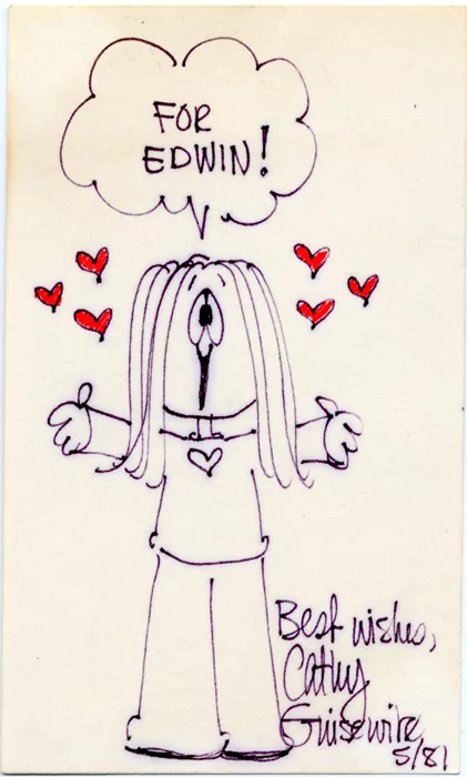 Cathy Guisewite autograph