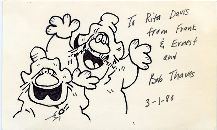 Bob Thaves autograph