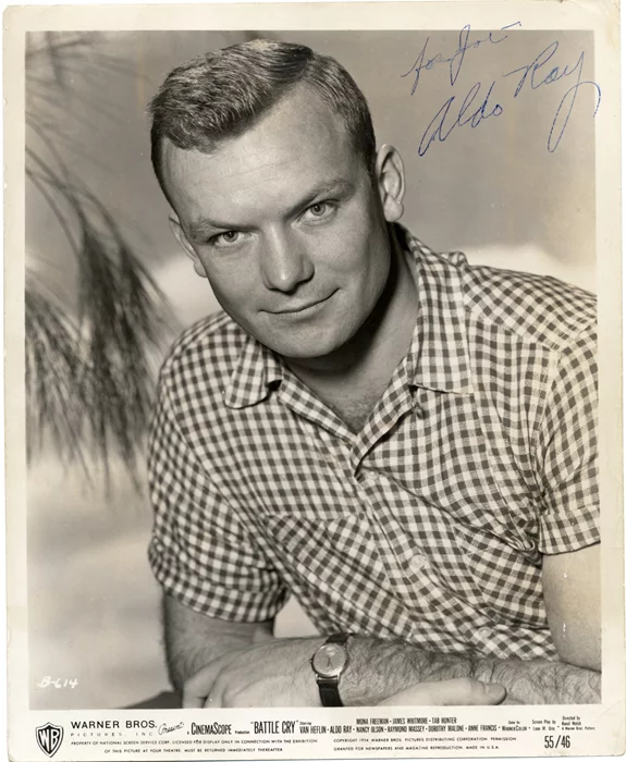 Aldo Ray autograph