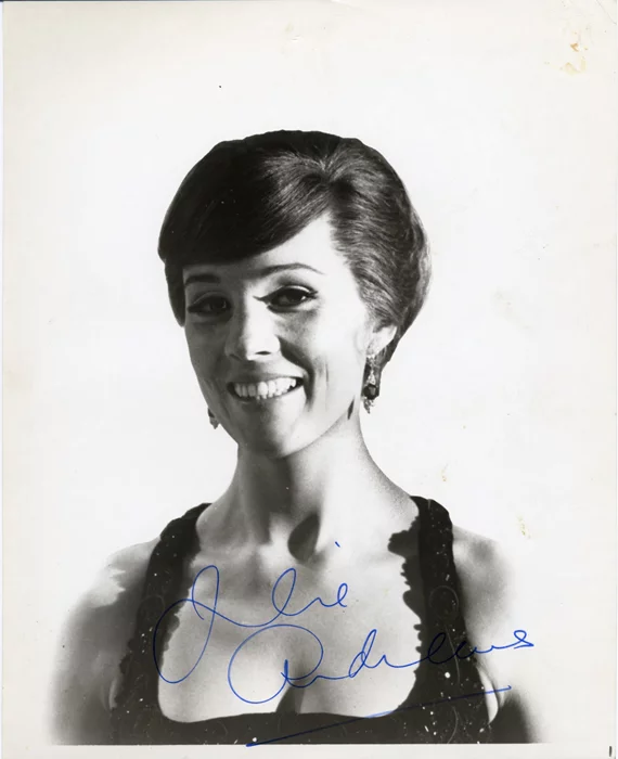 Julie Andrews autograph