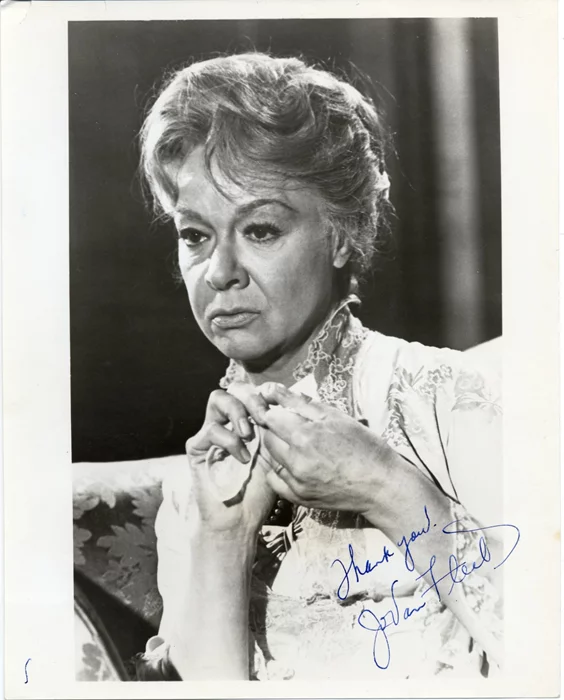 Jo Van Fleet autograph