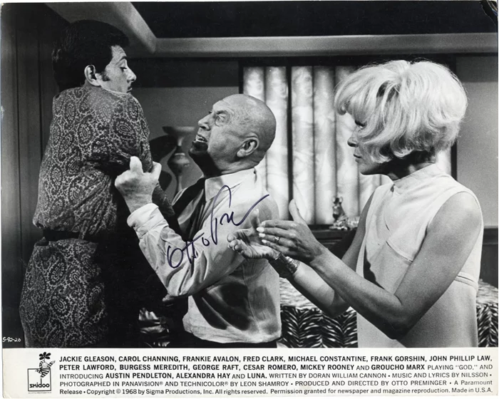 Otto Preminger autograph