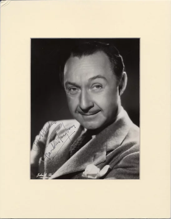 Franklin Pangborn autograph