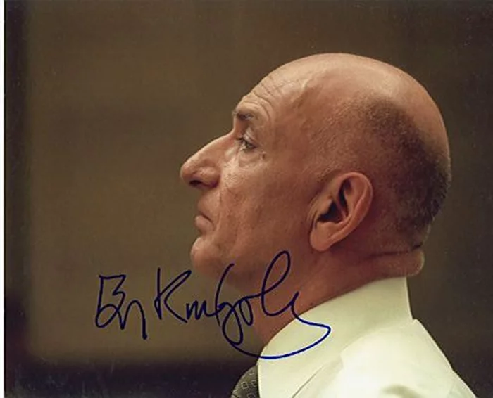 Ben Kingsley autograph