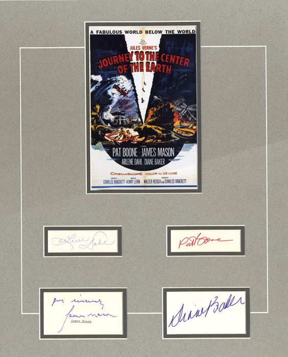 Journey to the Center of the Earth autograph
