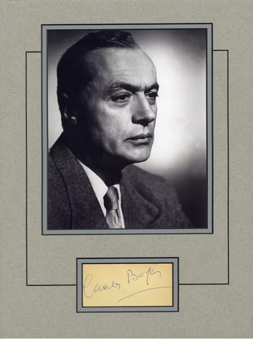 Charles Boyer autograph