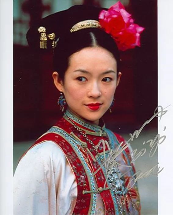 Ziyi Zhang autograph