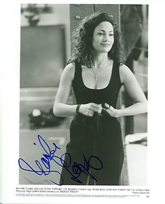 Jennifer Lopez autograph