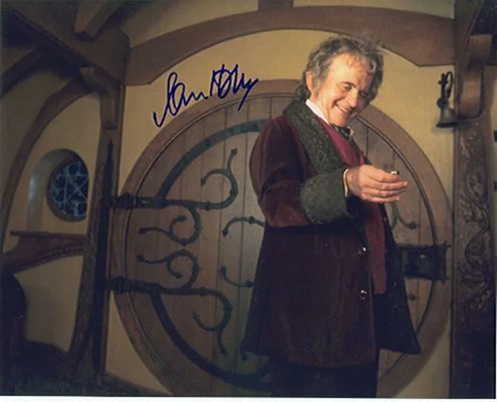 Ian Holm autograph