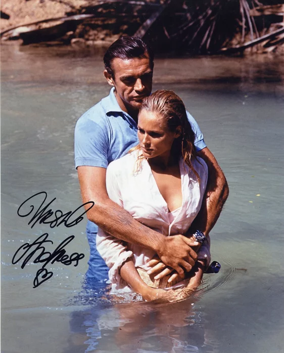 Ursula Andress autograph