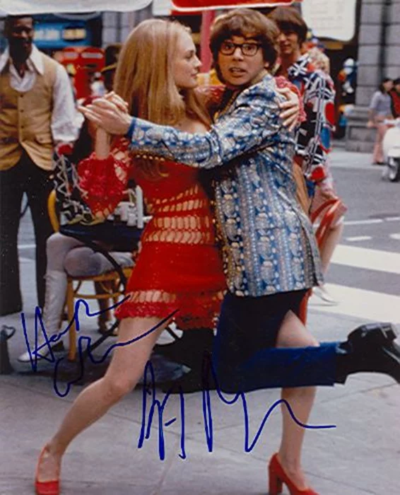 Austin Powers autograph