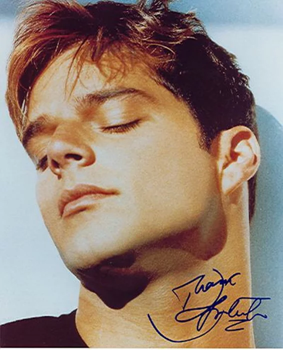Ricky Martin autograph