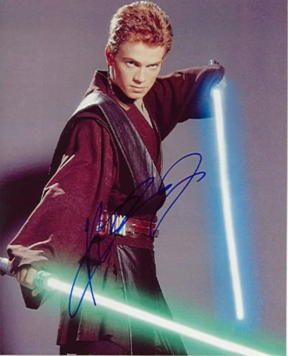 Hayden Christensen autograph