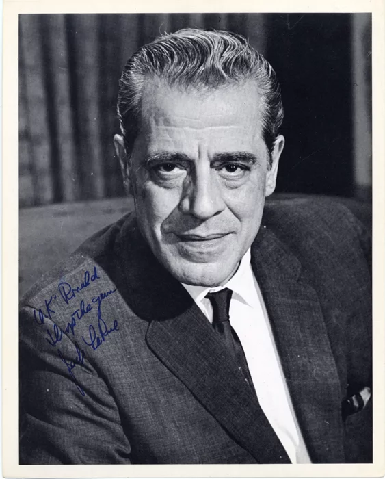 Jack LaRue autograph