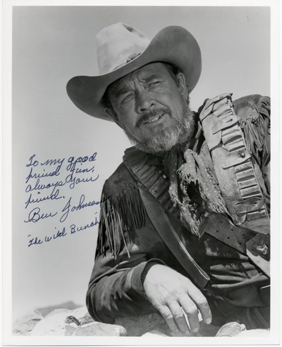 Ben Johnson autograph