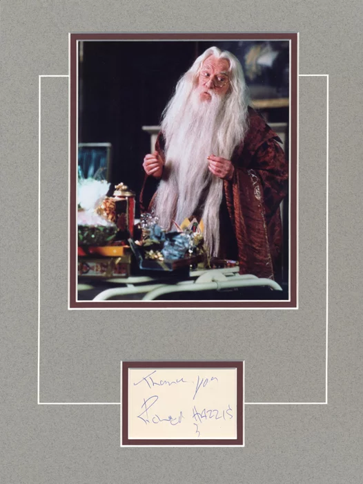 Richard Harris autograph