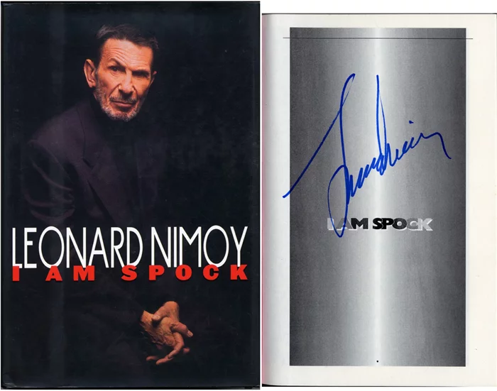 Leonard Nimoy autograph
