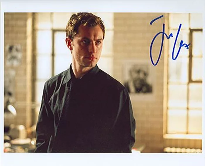 Jude Law autograph