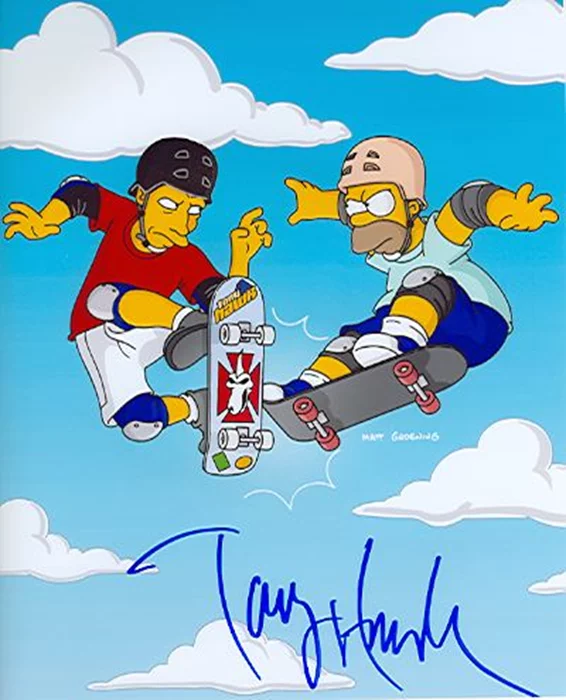 Tony Hawk autograph