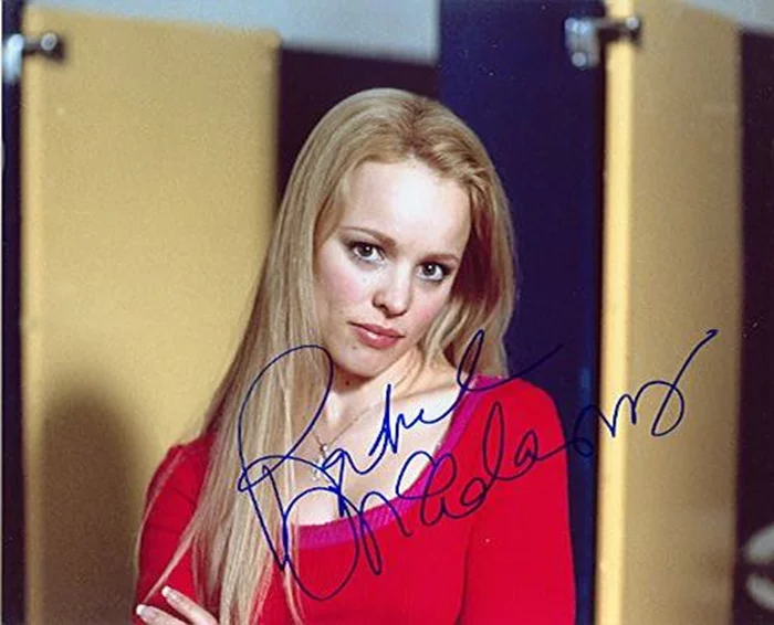 Rachel McAdams autograph
