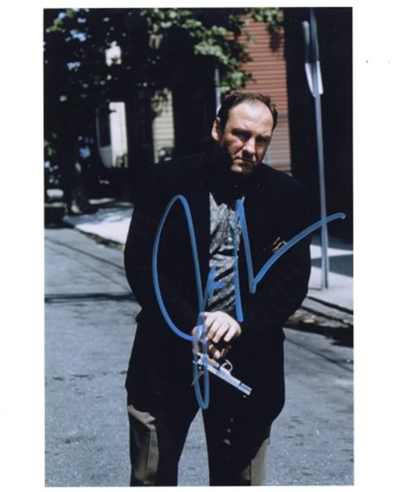James Gandolfini autograph