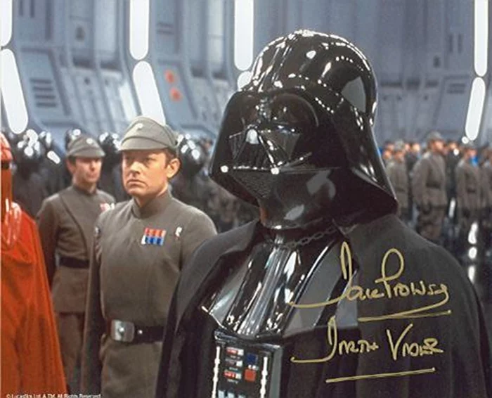 Dave Prowse autograph