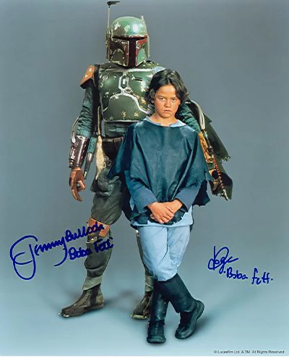 Boba Fett autograph