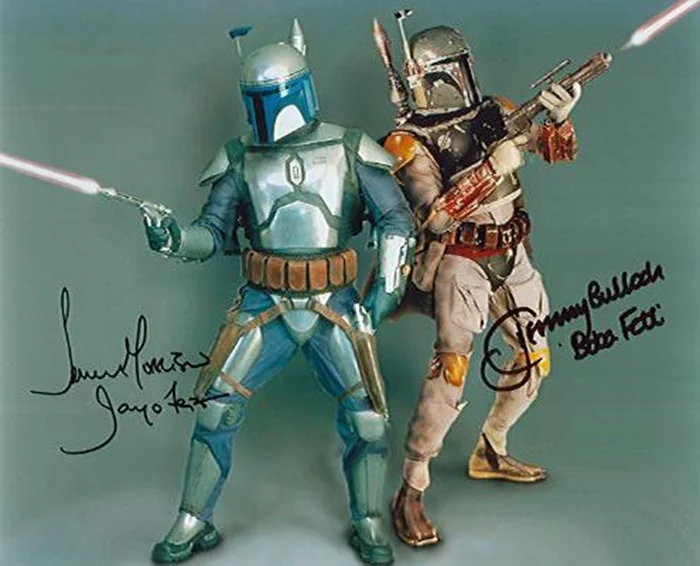 Boba Fett and Jango Fett autograph
