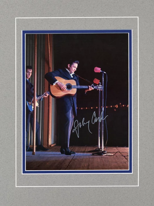 Johnny Cash autograph