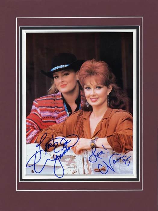 The Judds autograph