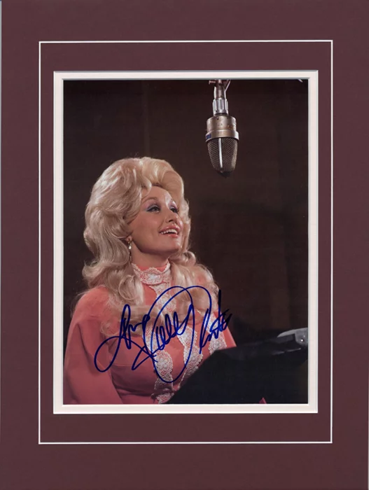 Dolly Parton autograph