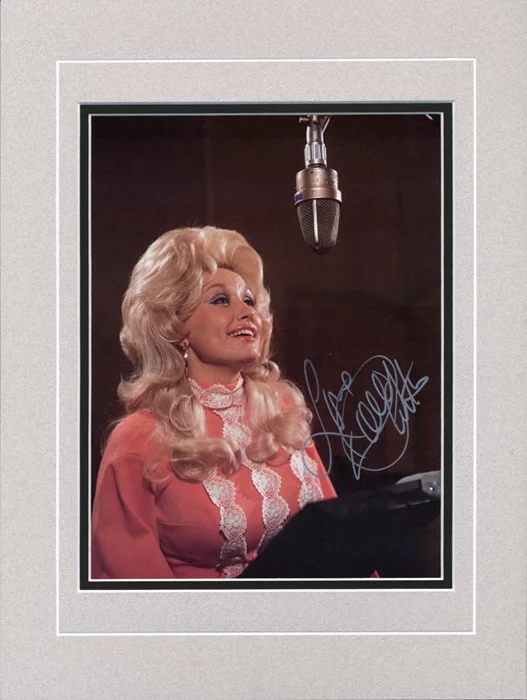 Dolly Parton autograph
