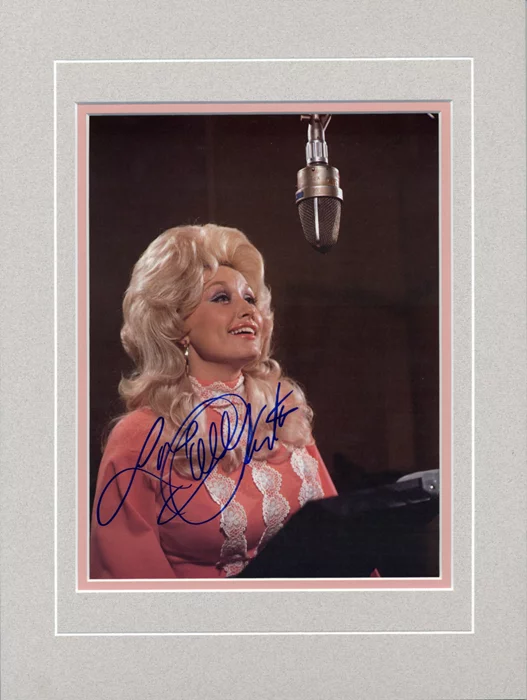 Dolly Parton autograph