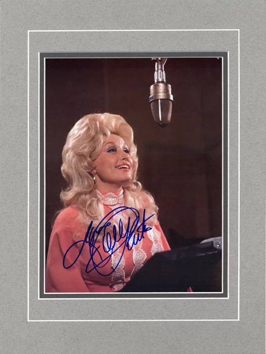 Dolly Parton autograph