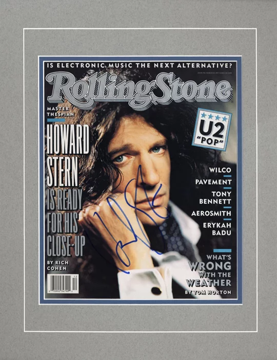 Howard Stern autograph