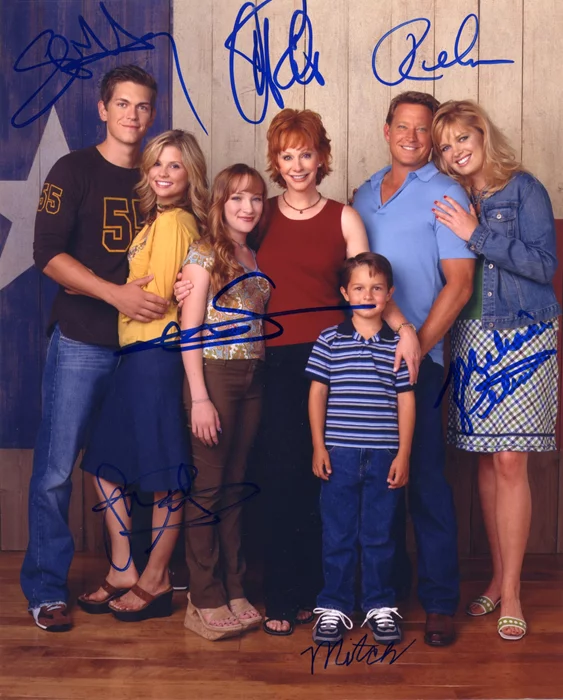 Reba Cast autograph