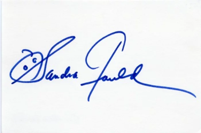Sandra Gould autograph