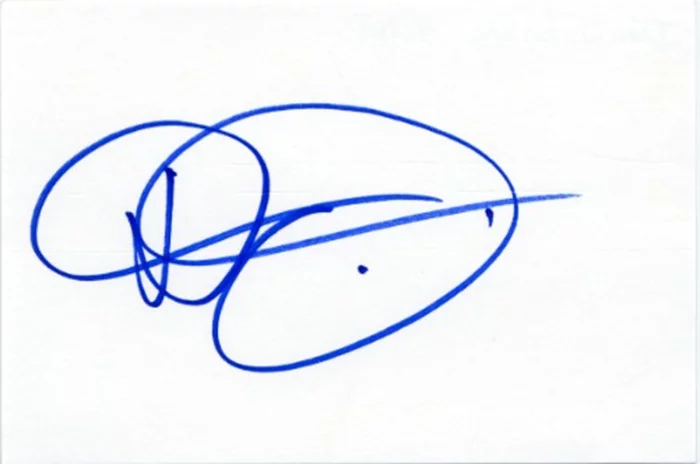 Don Johnson autograph