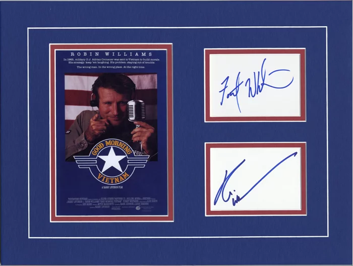 Good Morning Vietnam autograph
