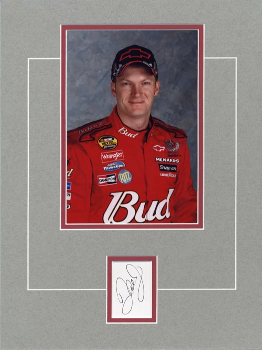 Dale Jr. Earnhardt autograph