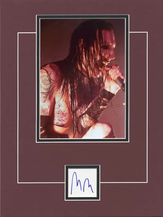 Marilyn Manson autograph