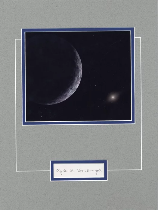 Pluto Discovery autograph