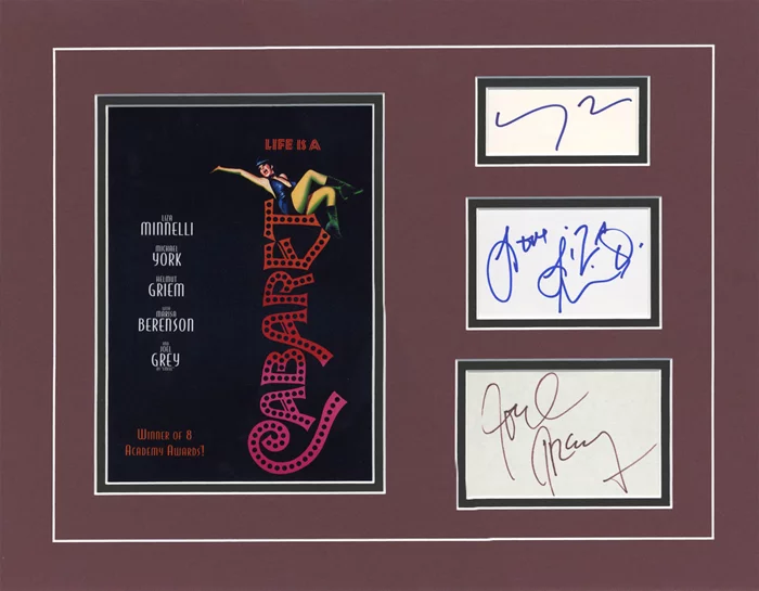Cabaret autograph