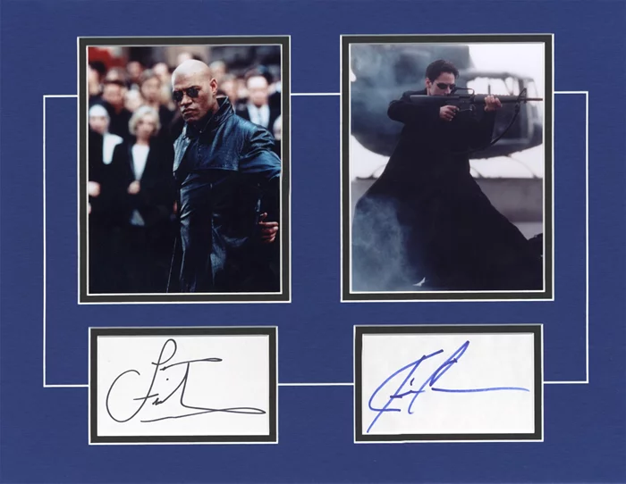 The Matrix autograph