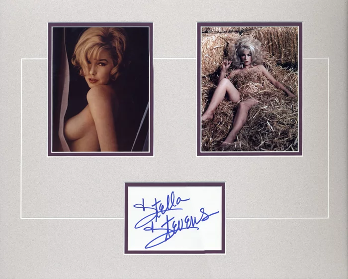 Stella Stevens autograph