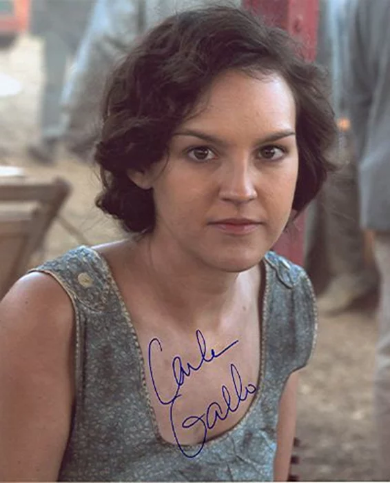 Carla Gallo autograph