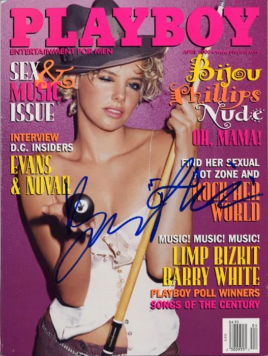 Bijou Phillips autograph