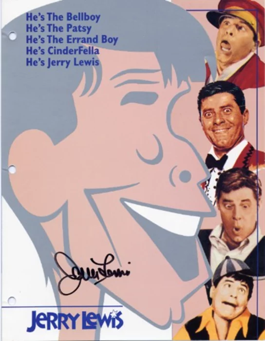 Jerry Lewis autograph