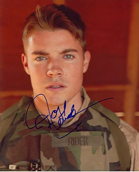 Josh Henderson autograph